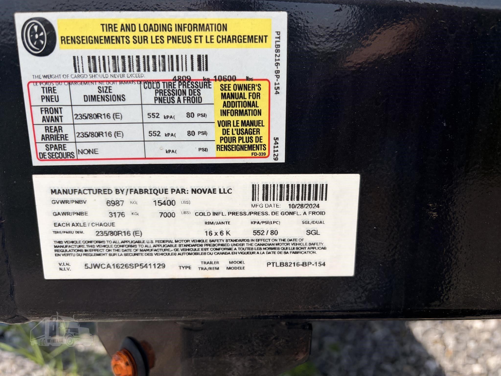 2026 CAM SUPERLINE 16 ft Fixed Tandem Axle photo 5