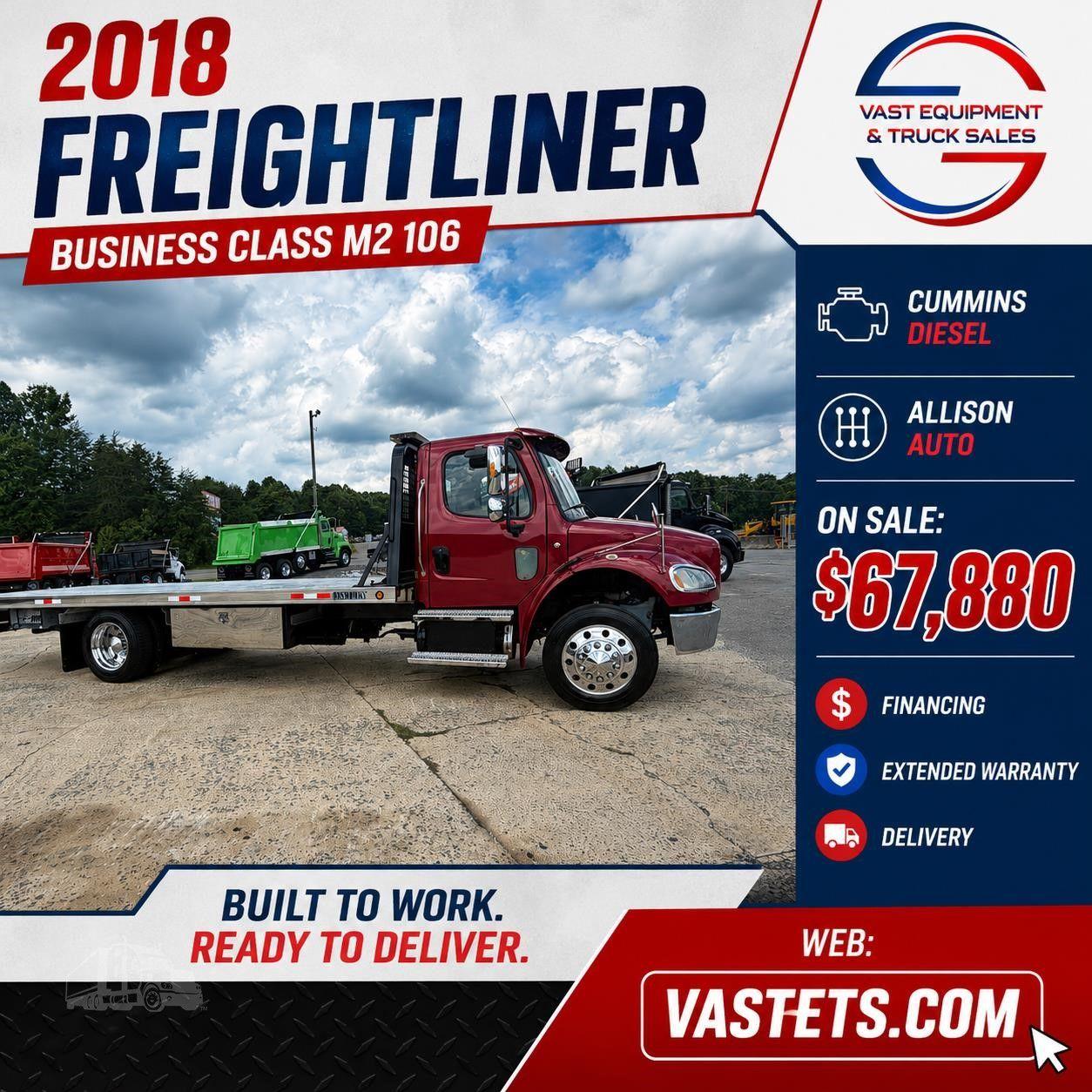 2018 FREIGHTLINER BUSINESS CLASS M2 106