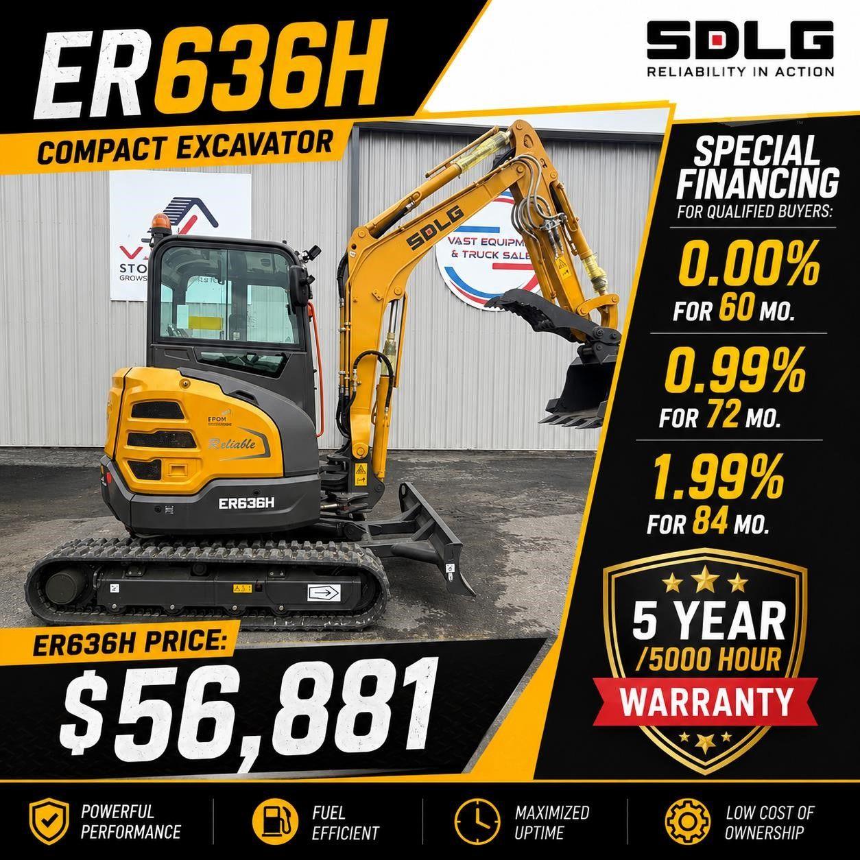 2026 SDLG ER636H