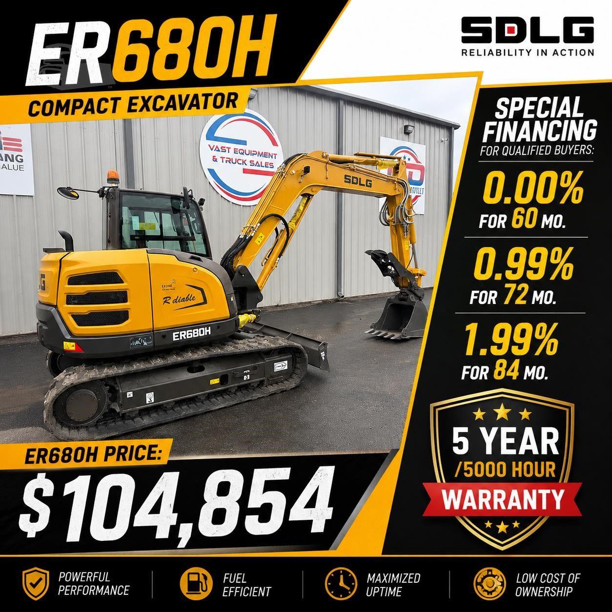 2026 SDLG ER680H